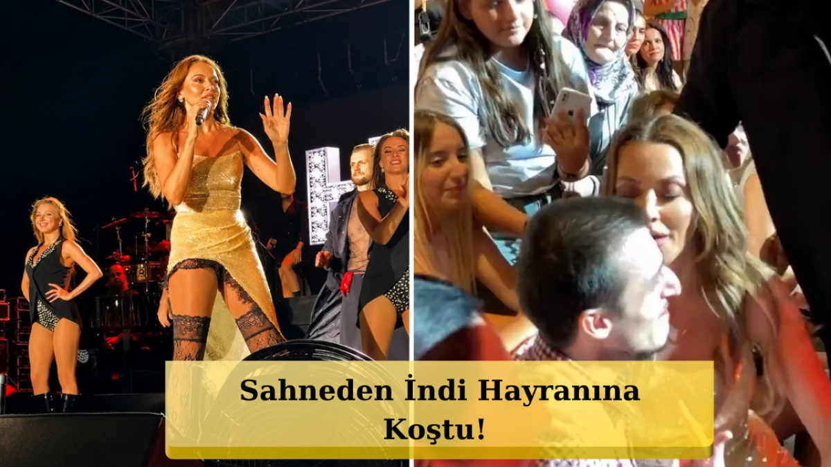 Hadise Konserde Bir Anda Sahneden İndi! O Anlar Olay Oldu