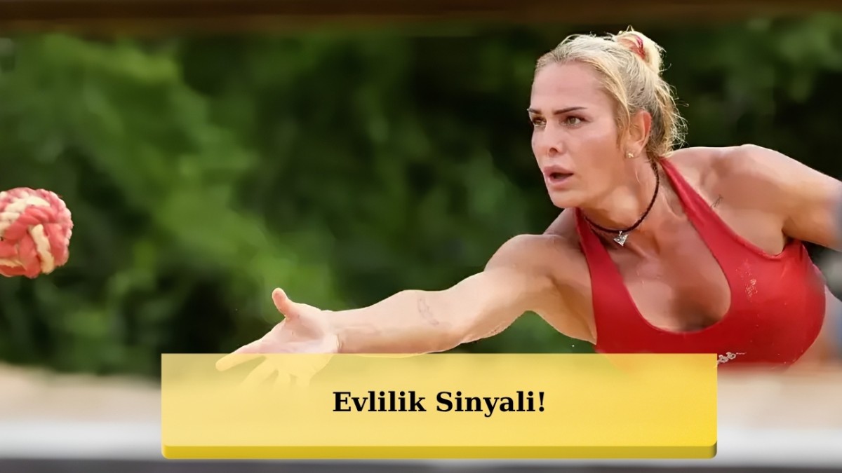 Survivor Nagihan Karadere Evlilik Sinyalini Verdi: 