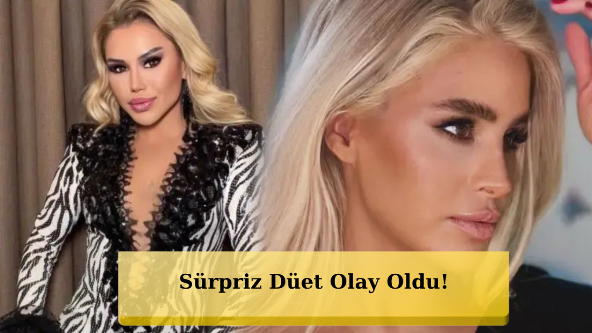 Ceylan ve Büşra Pekin’den Sürpriz Düet! Mikrofonu Kapıp Söylediler