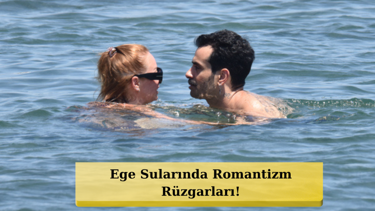 Bodrum'da Aşk Başkadır! Gökhan Türkmen Eşini Denizde Öpücüklere Boğdս!