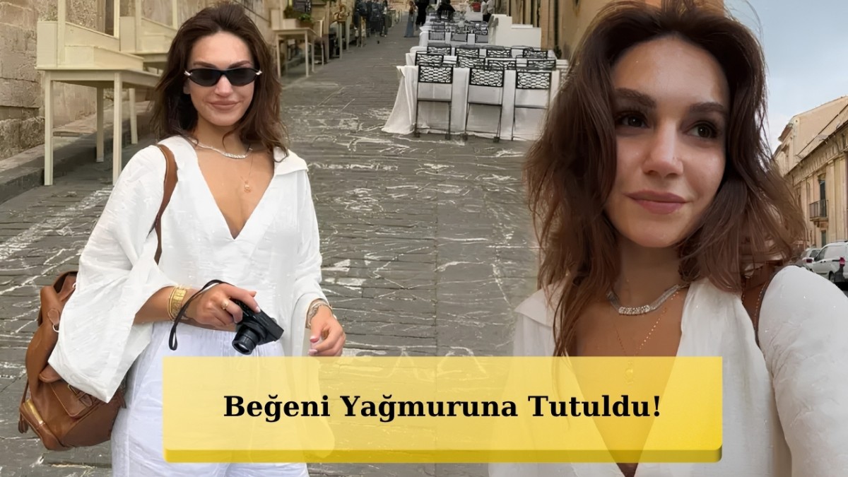 Uzak Şehir'in Nare'si Sahra Şaş'ın İtalya Paylaşımları Beğeni Yağmuruna Tutuldu!