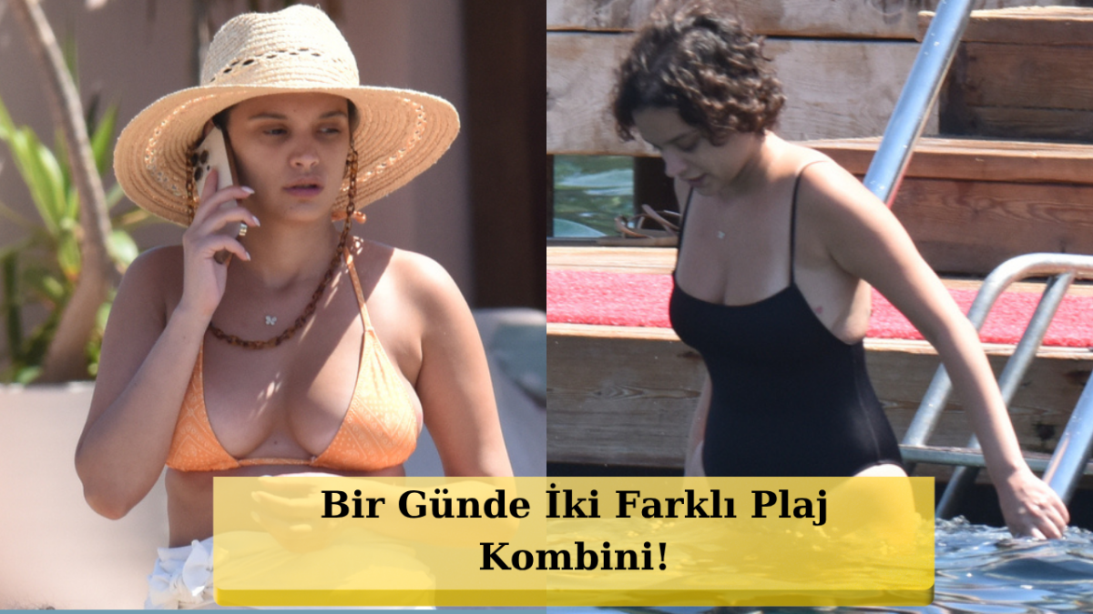 Çeşme'den Yalıkavak'a Stil Transferi: Serra Pirinç Bodrum Sahillerinde İki Farklı Kombiniyle Göz Kamaştırdı!