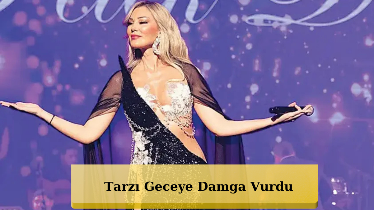 Petek Dinçöz'den Olay Sahne Tarzı! Gören Dönüp Bir Daha Baktı