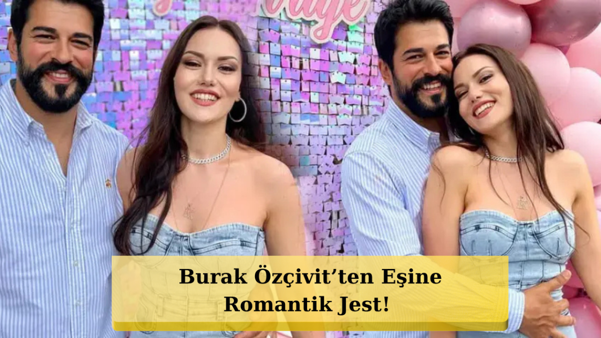 Fahriye Evcen 40 Yaşında! Tekne Partisinden Paylaştığı Pembe