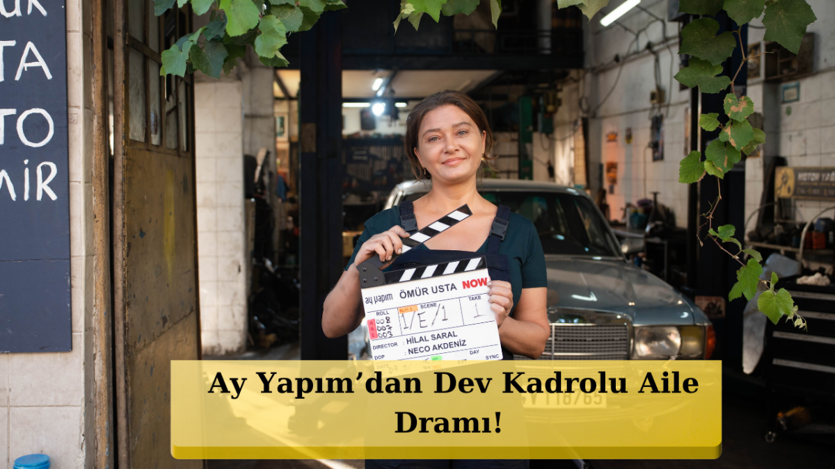 Ömür Usta Setinden İlk Kareler Geldi! Nurgül Yeşilçay, Bülent İnal ve Gonca Vuslateri Aynı Projede!
