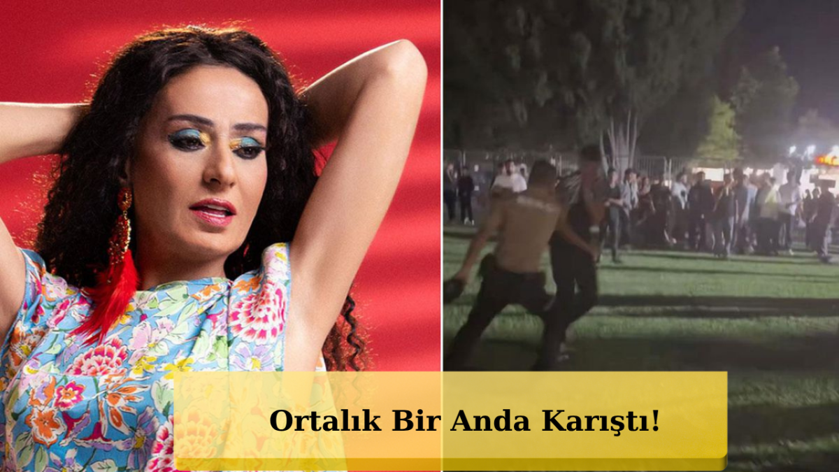 Yıldız Tilbe Konserinde Gerilim Tırmandı! Güvenlik Ayırdı