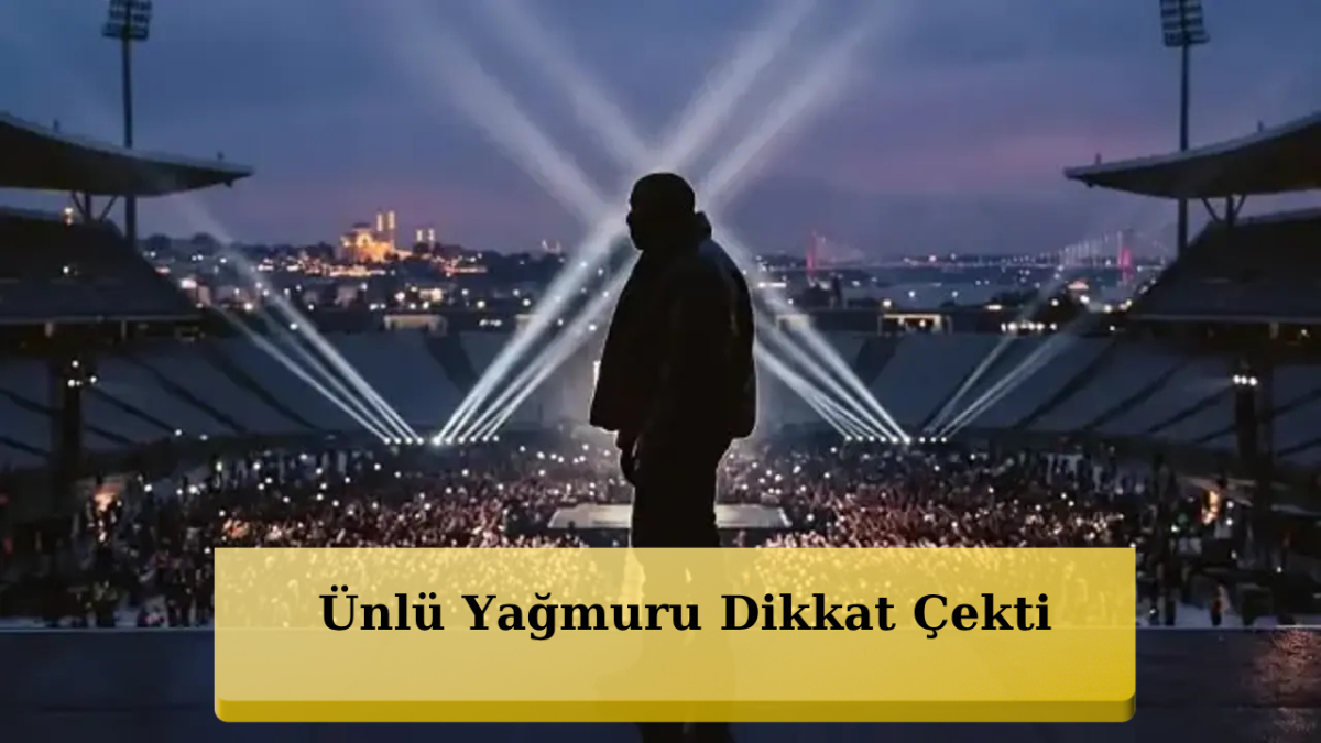 Rekor Kalabalık! Kanye West İstanbul Konseri Gündem Oldu