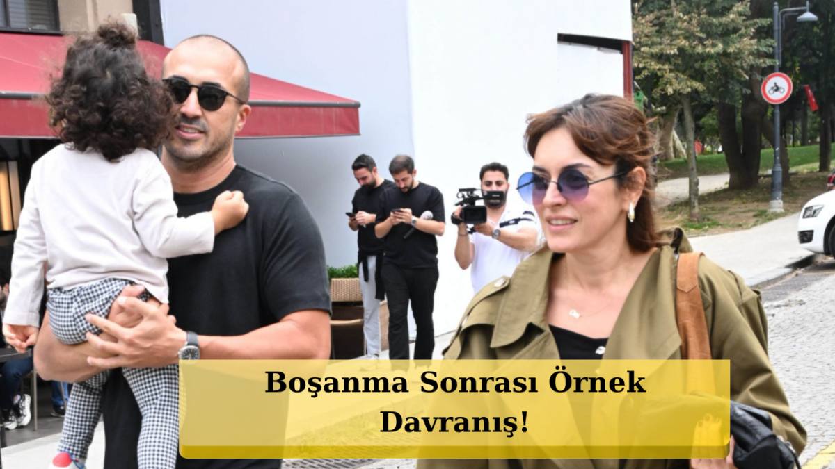 Ezgi Mola ve Eski Eşi Mustafa Aksakallı Aylar Sonra Yan Yana! Oğulları Can İçin Bebek'te Buluştular
