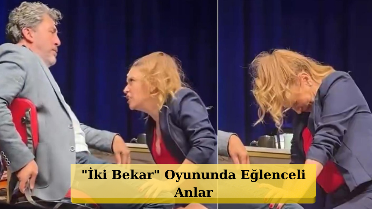 Evrim Alasya ve Emre Kınay'dan Sahnede Gülme Krizi: O Anlar Sosyal Medyayı Salladı!