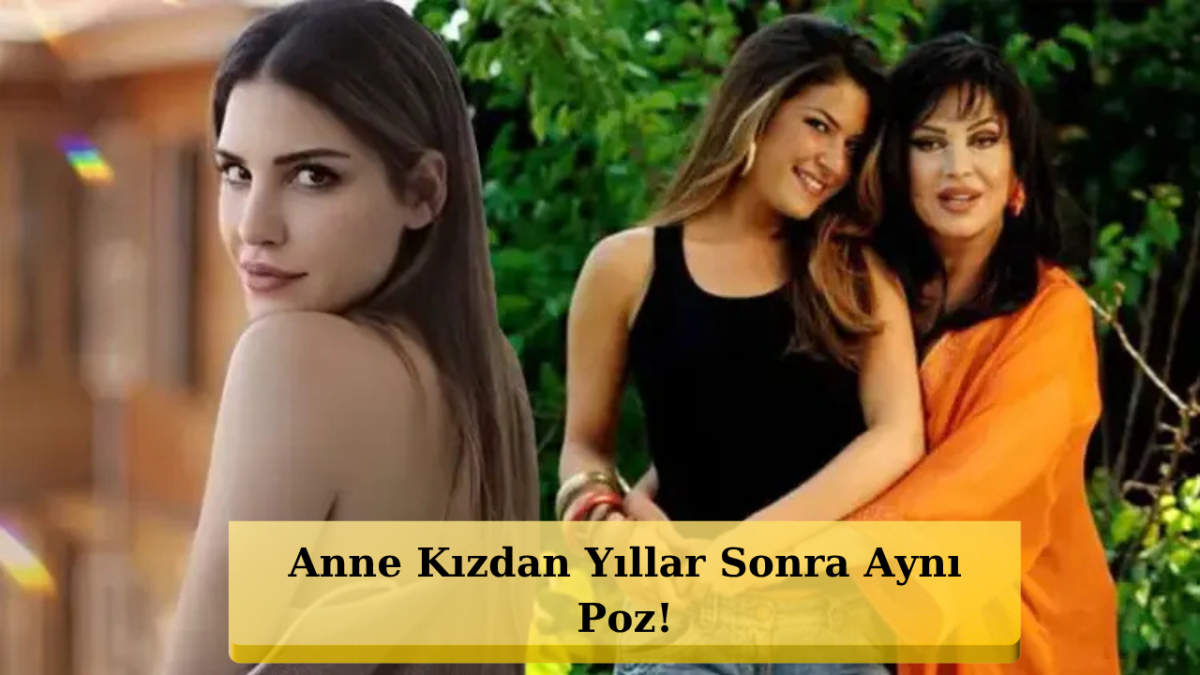 Türkan Şoray Ve Kızı Yağmur Ünal 7 Yıl Sonra Aynı Pozu Verdi!