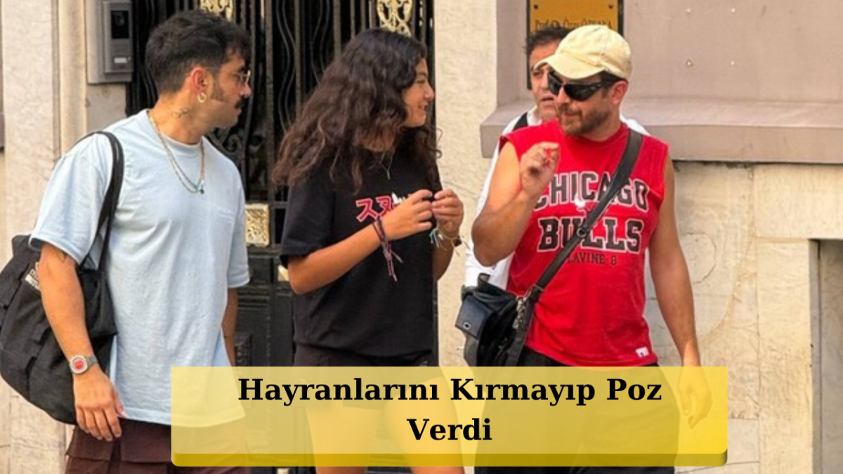 Gökhan Türkmen Kızıyla Nişantaşı'nda: Fit Tarzı ve Neşeli Tavırları Dikkat Çekti