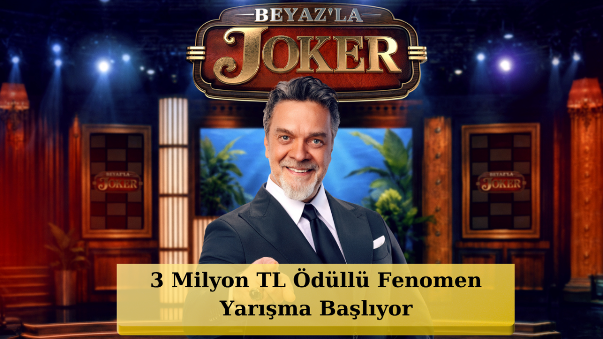 Beyazıt Öztürk İle Kahkaha Fırtınası Geri Dönüyor! Beyaz'la Joker 3 Eylül'de Kanal D’de