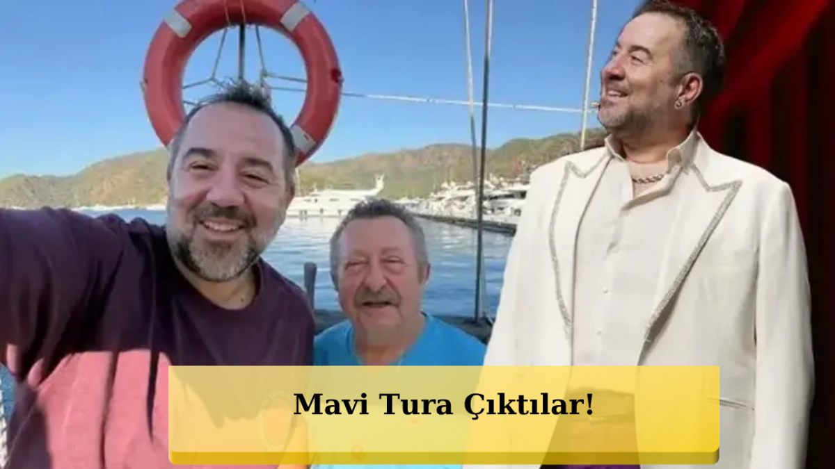Ata Demirer ve Erkan Can'dan Tekne Pozu! Samimi Kareler Sosyal Medyayı Salladı!