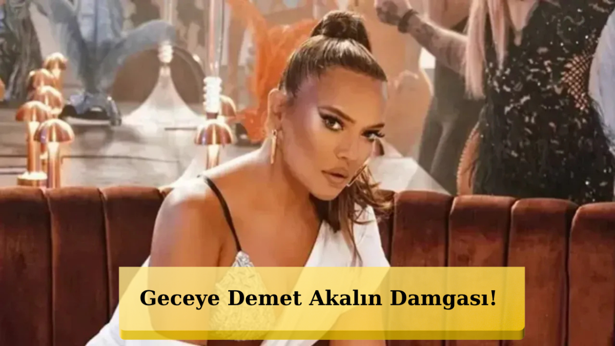 Festivalde Ortalık Yıkıldı! Demet Akalın Sahneyi Salladı