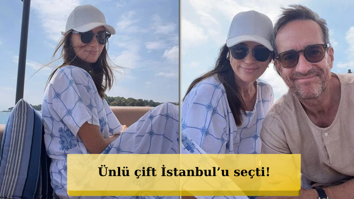 Hollywood’un ünlü çifti İstanbul’a geldi! Aşk pozları
