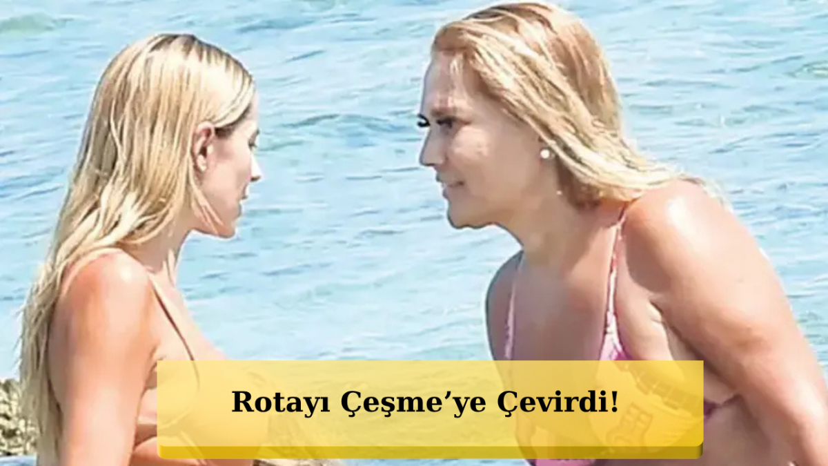 Bodrum Sezonu Bitti, Sıra Çeşme'de! Demet Akalın'dan Ege Çıkarması