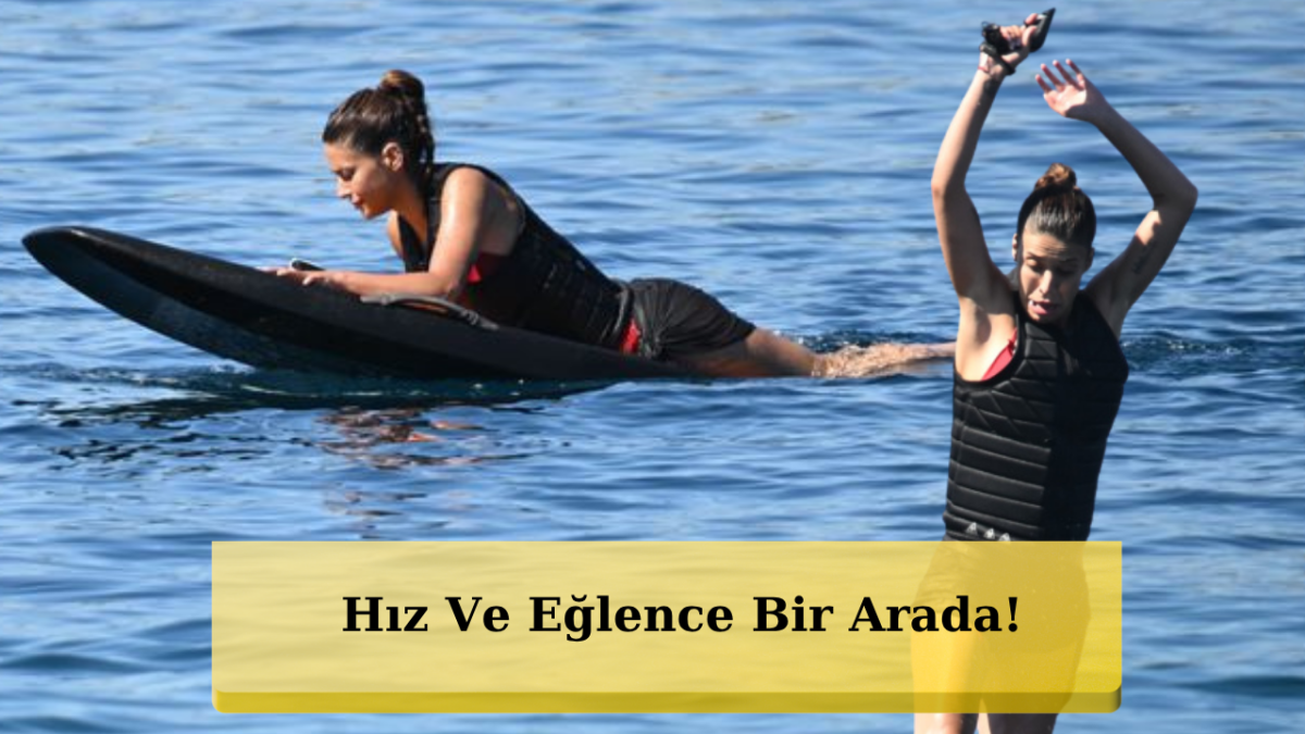Devrim Özkan Bodrum Yalıkavak Sahillerinde Dalgalara Meydan Okudu!