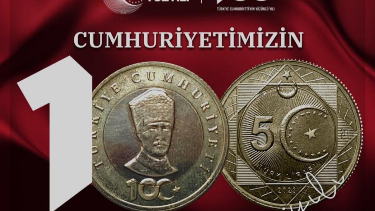 Darphane resmen duyurdu: 5 Türk Lirası madeni para artık aramızda! Tasarımı bomba! 