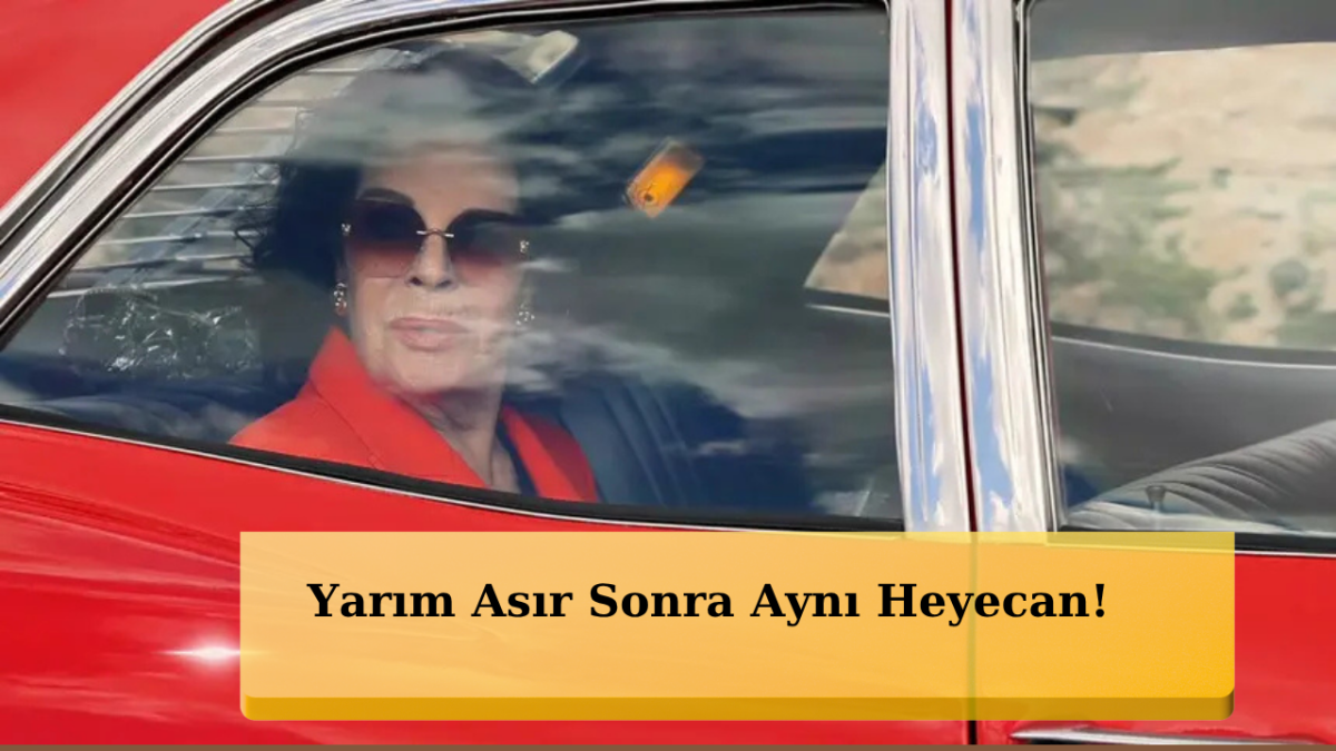 Hülya Koçyiğit 50 Yıllık Film Sahnesini Yeniden Yaşadı