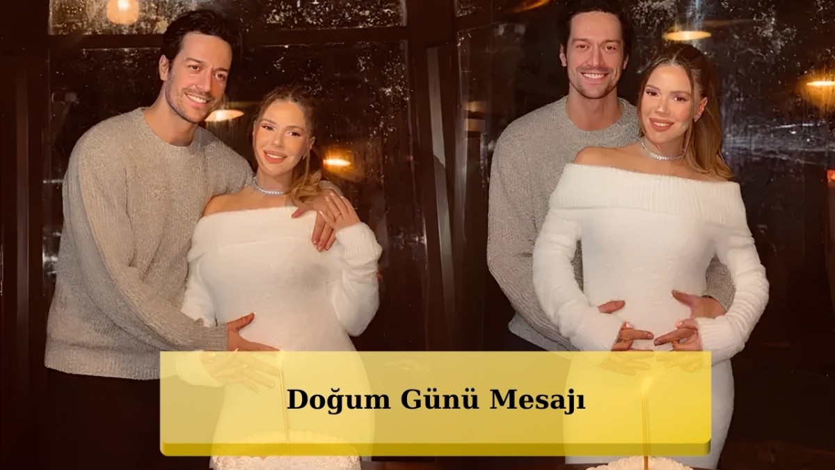 Merve Dinçkol Eşi Feyyaz Şerifoğlu'nun 35. Yaşını Kutladı
