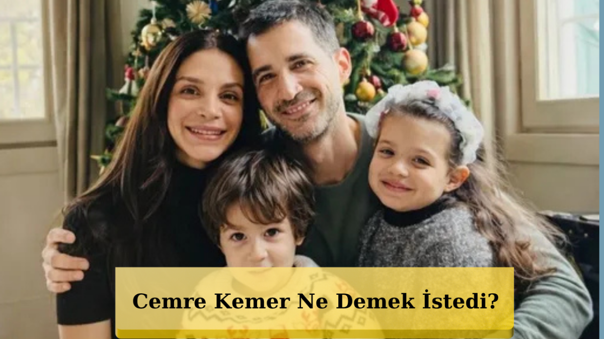 Cemre Kemer'den Olay Gönderme! 