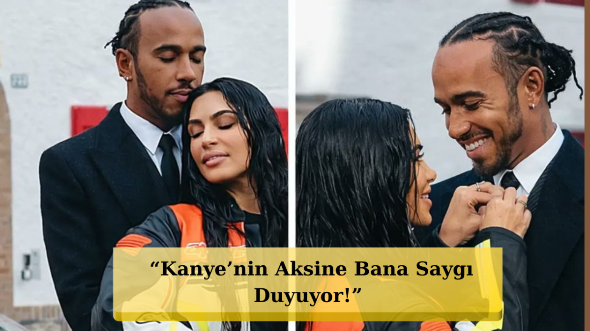 Kim Kardashian'dan Olay Yaratan Lewis Hamilton İtirafı!