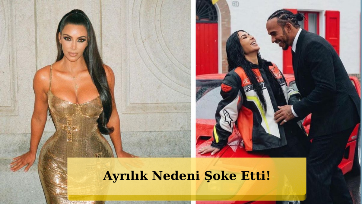 Kim Kardashian Lewis Hamilton'ı Tek Hamlede Hayatından Sildi!