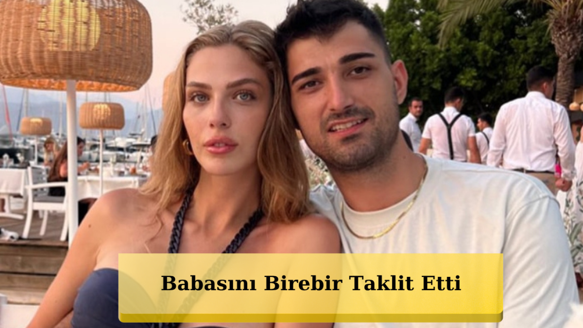 İdo Tatlıses'in Oğlu Babasına Öyle Bir Özendi Ki Gündem Oldu