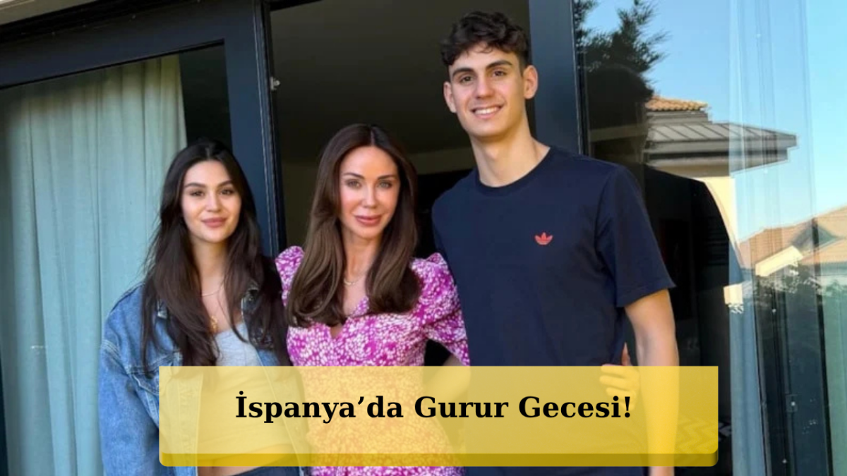 Demet Şener Oğlu Ömer'i Tribünden İzledi: 