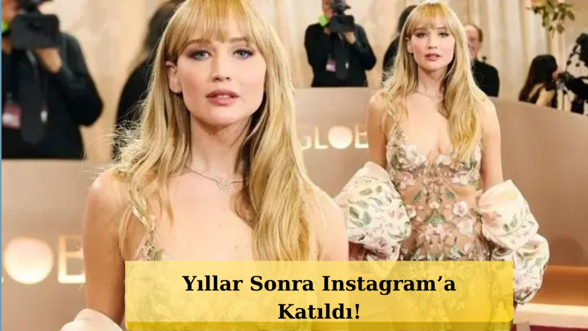 Jennifer Lawrence Yıllar Sonra Instagram’a Katıldı! Takipçi Patladı