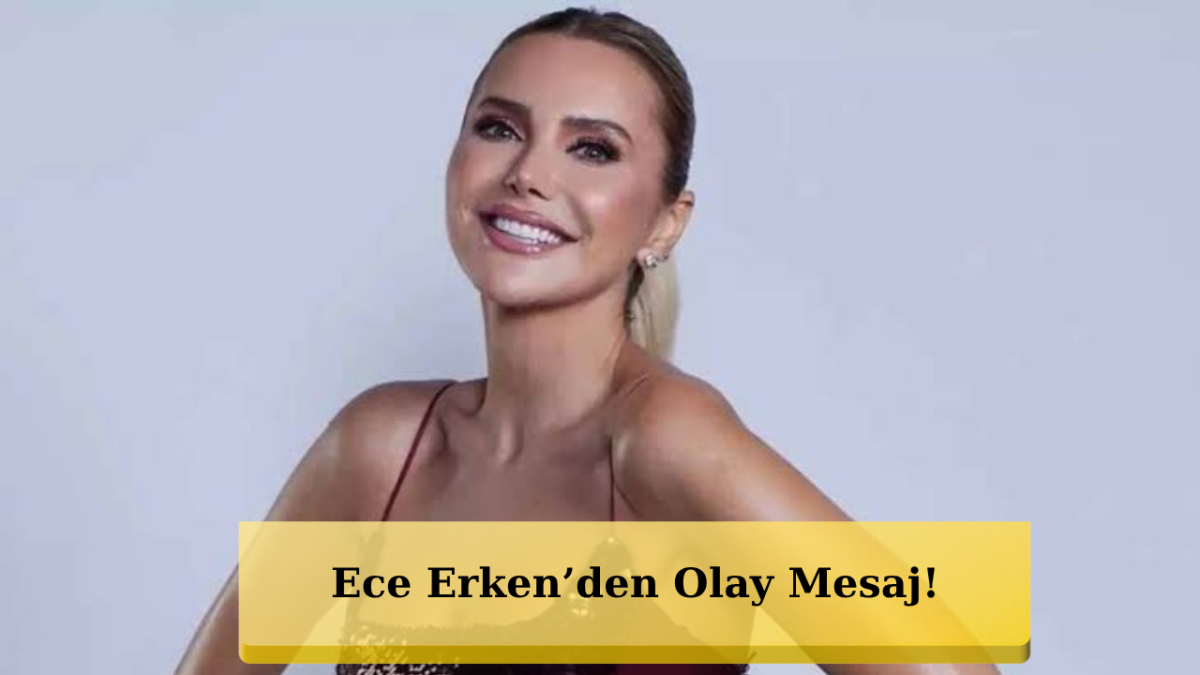 Ece Erken’den Gizemli Gönderme! “Işığınızı Söndürmeyin”