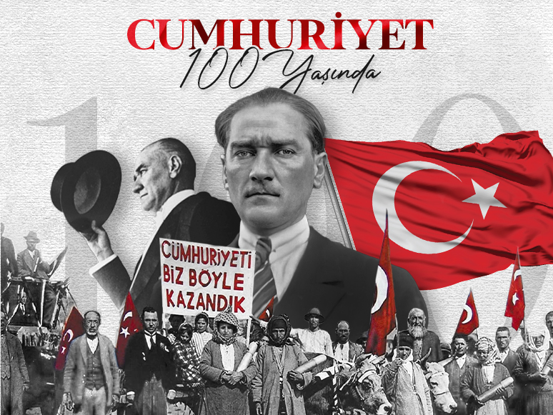 Türkiye Cumhuriyeti 100 yaşında!