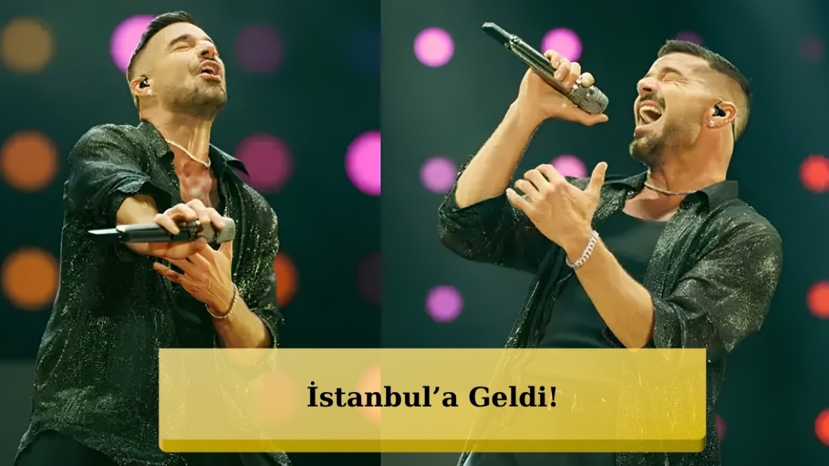 Ricky Martin Özel Jetiyle İstanbul'a İndi: Şov Yarın Akşam!