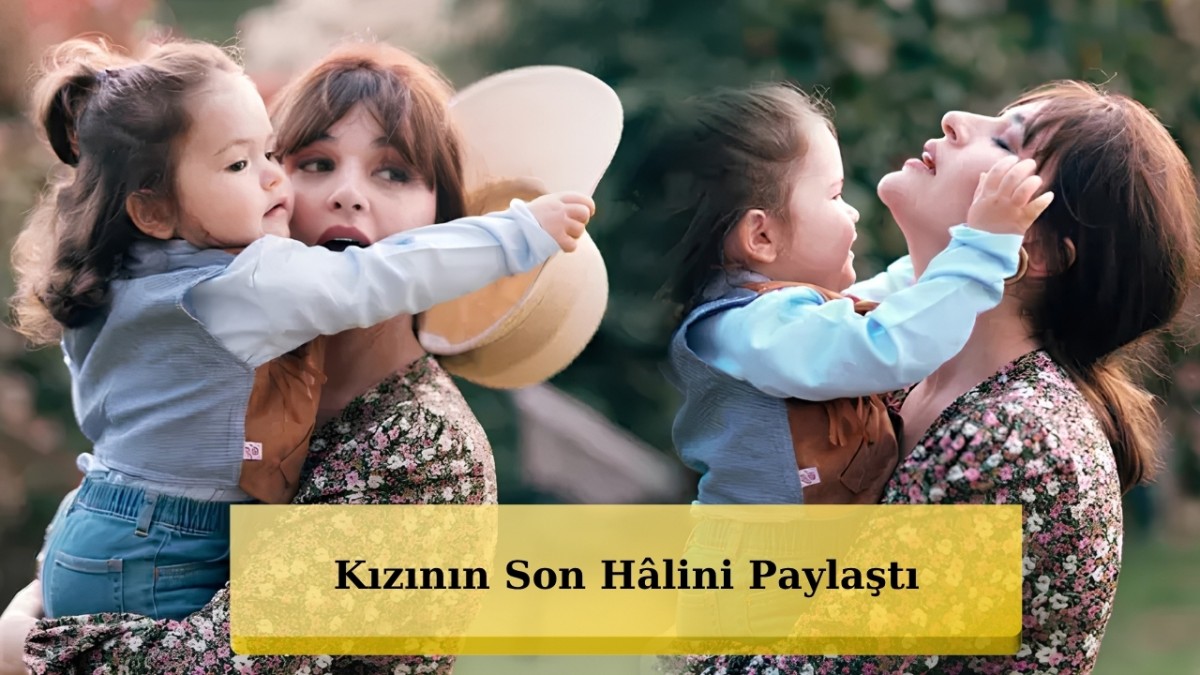 Gonca Vuslateri Kızı Asya Mone'nin Son Halini Paylaştı