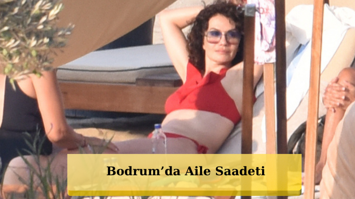 Songül Öden'in Bodrum Neşesi! Kızı Sone Larin İle Cennet Koyu'nda Suda Dans