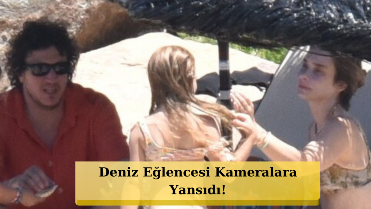 Müge Boz ve Caner Erdeniz Çiftinden Bodrum'da Aile Boyu Tatil Keyfi! Cennet Koyu'nda Renkli Anlar!