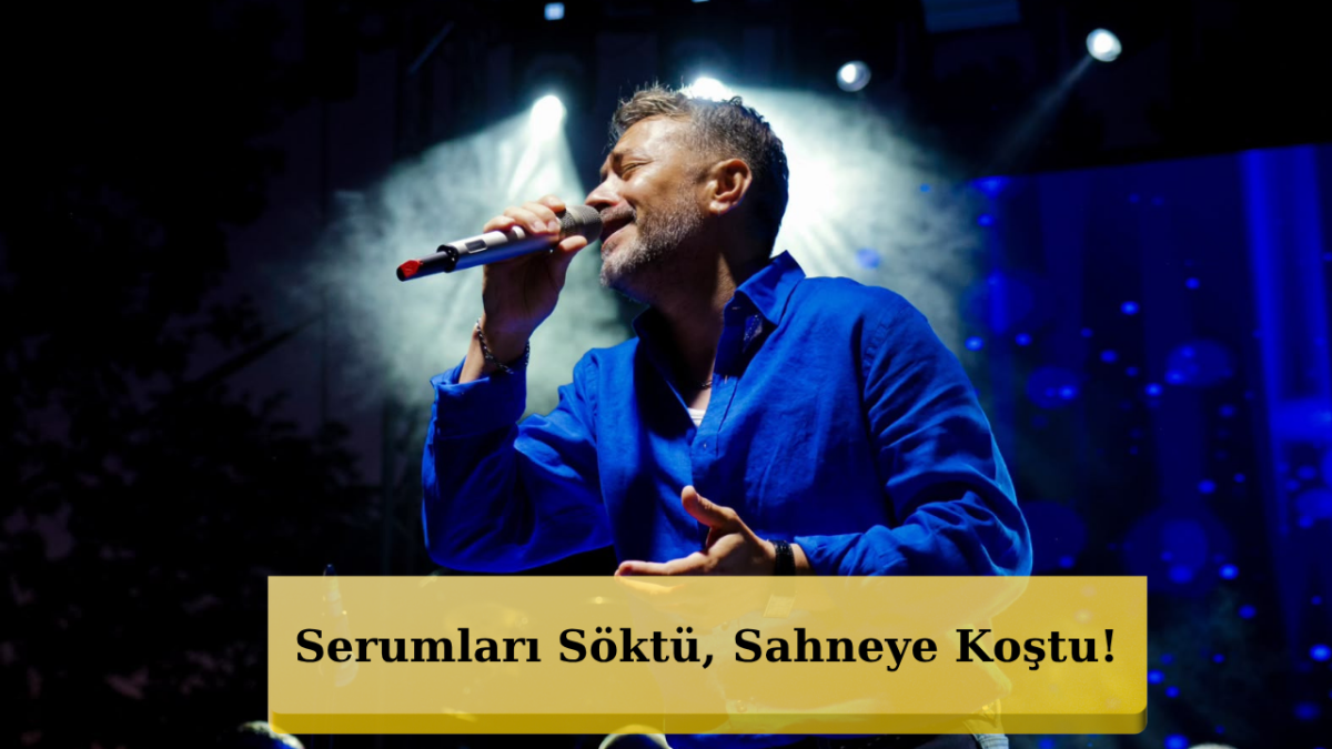 Hastane Odasından Sahneye! Resul Dindar Gölcük'te Karadeniz Fırtınası Estirdі!
