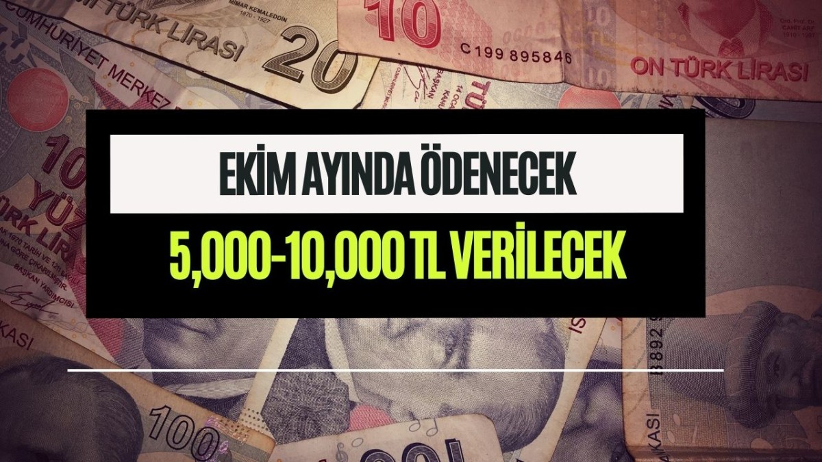 Emekliye Taptaze Ödeme EKİM'de! 5.000-10.000 TL Tek Seferlik Trink ATM'den Çekilecek
