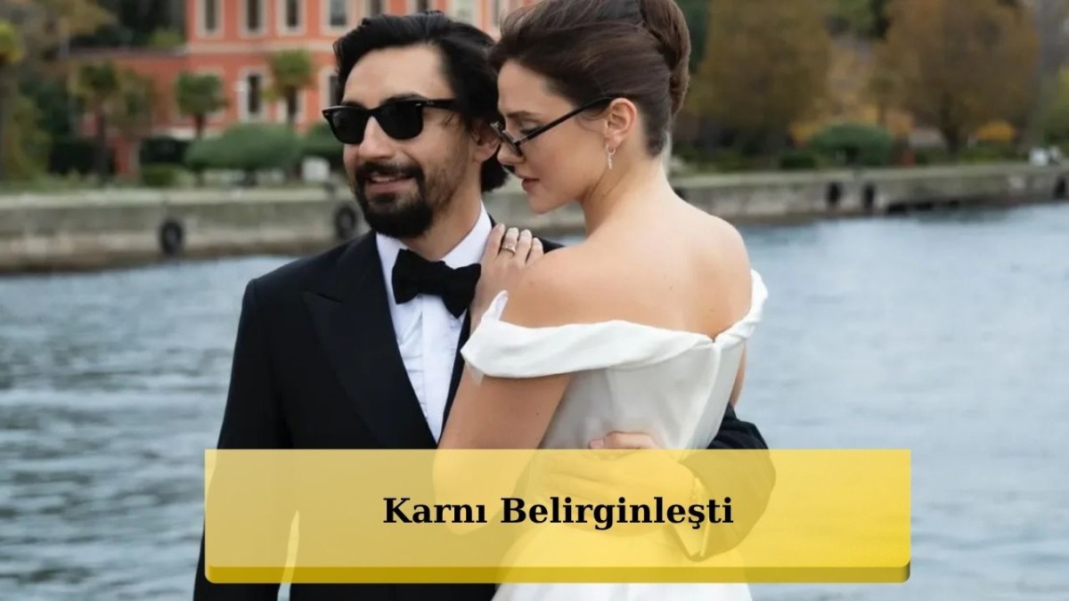 Alina Boz ve Umut Evirgen'den Belirginleşen Karın Pozu