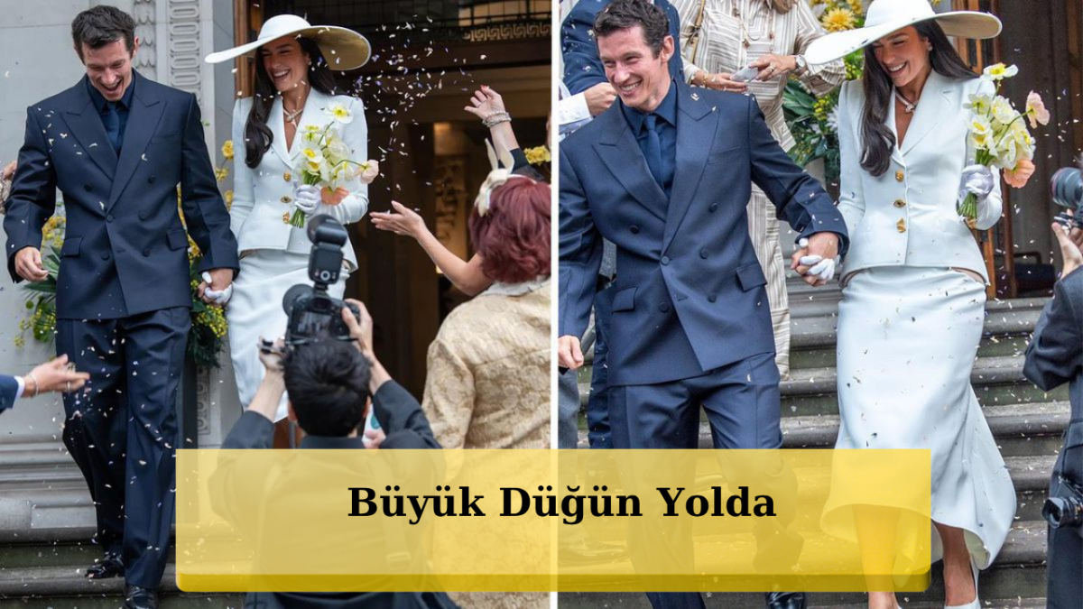 Dua Lipa ve Callum Turner Evlendi