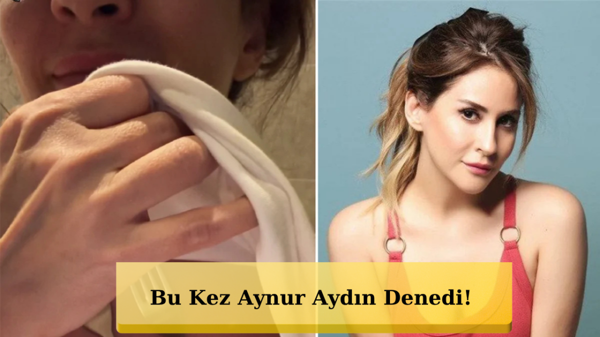 Pelin Akil’in Ardından Aynur Aydın da Şaşırttı!
