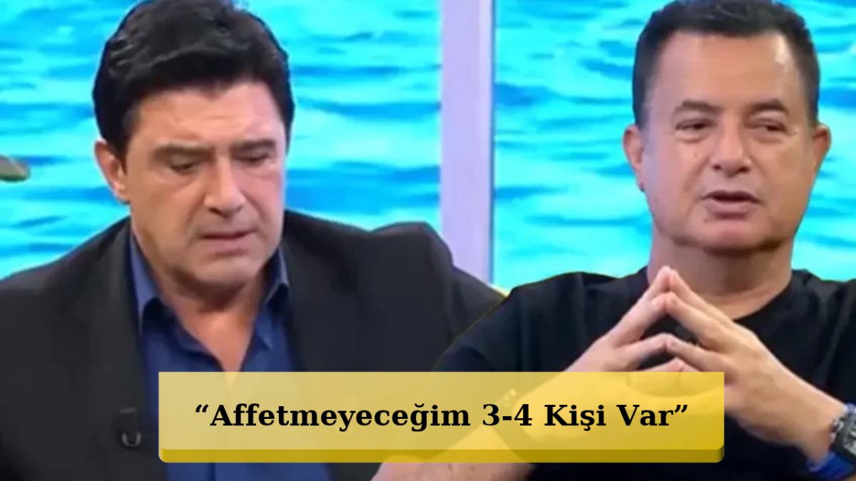 Acun Ilıcalı Gemileri Yaktı! Ünlüler Dünyasına Sert Mesaj