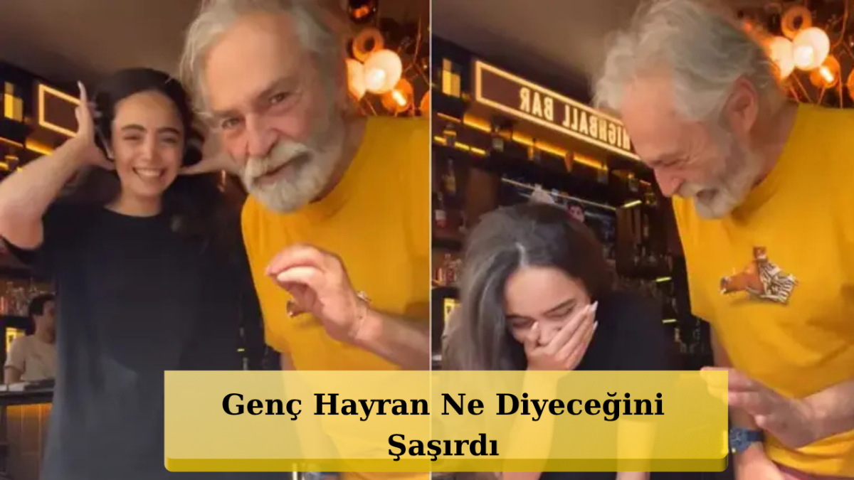 Haluk Bilginer'in Tek Sorusu Genç Hayranını Kilitledi!