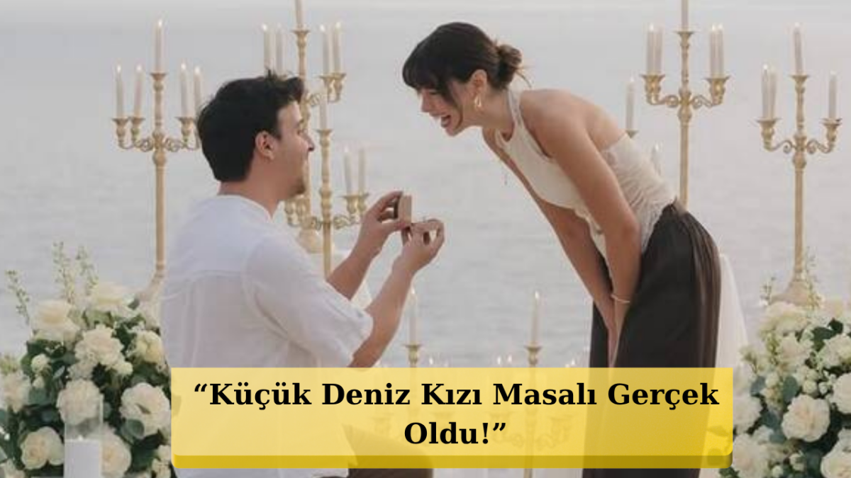 Buçe Buse Kahraman Kaan Akyıldız'dan Aldığı Romantik Evlilik Teklifini Paylaştı