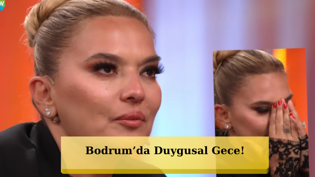  Demet Akalın Fatih Ürek'i Anlatırken Ağlamaktan Konuşamadı!