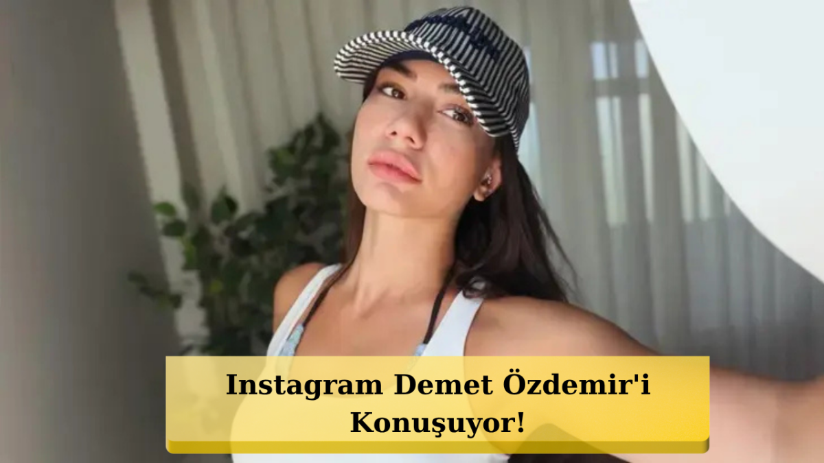 Sade Güzelliğiyle Büyüledi! Demet Özdemir Yine Gündemde