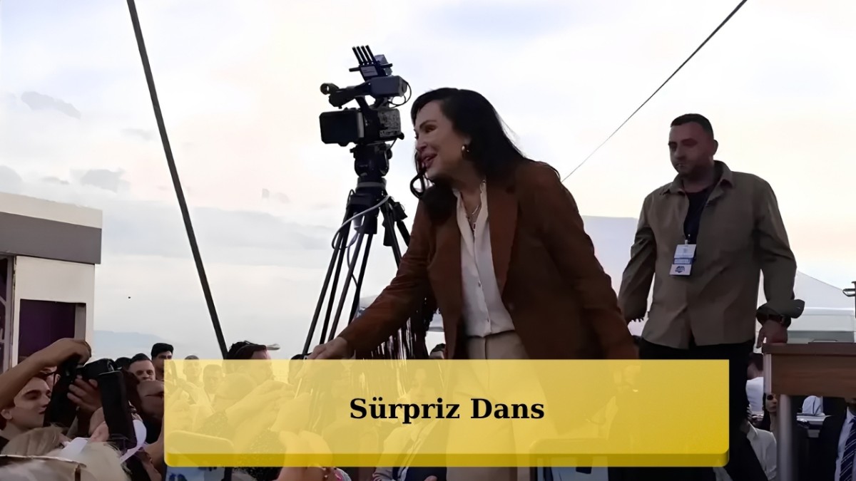 Türkan Şoray'dan Tekirdağ'da Sürpriz Dans