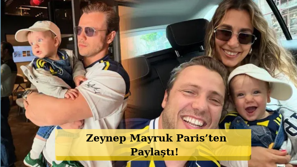 Zeynep Mayruk ve Tolga Sarıtaş’ın Oğlu Ali İlk Kez Böyle Görüldü!