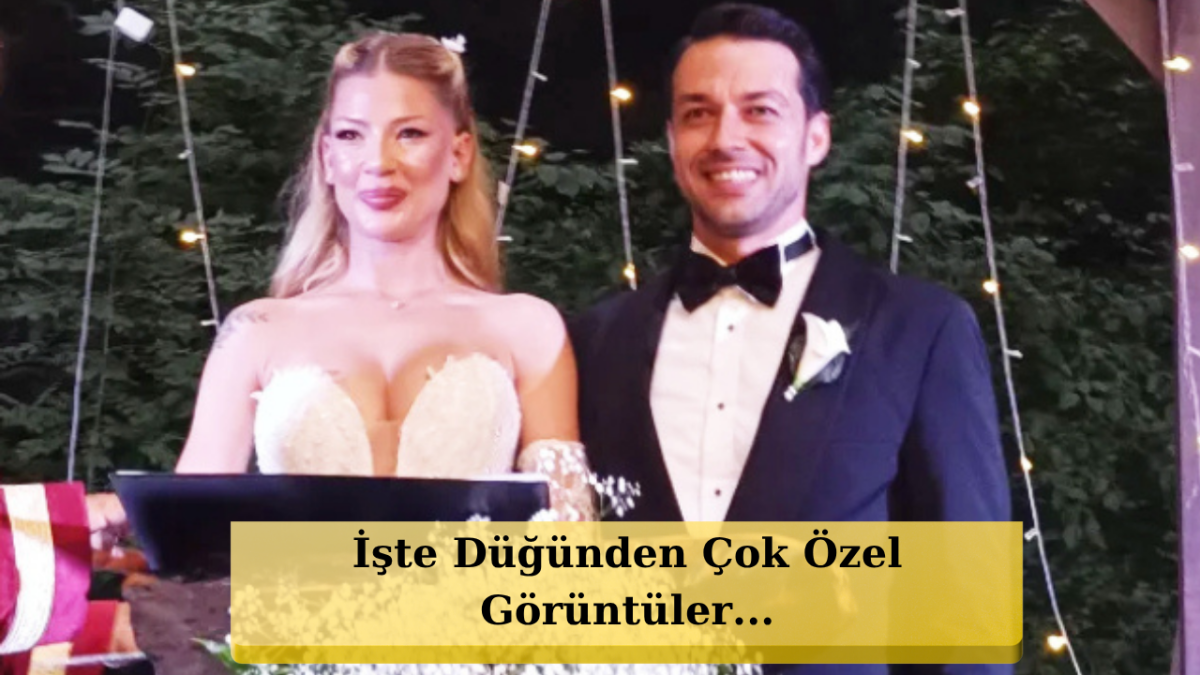 Hilmi Cem İntepe ve Pırıl Atasever Evlendi! Düğünden Kareler Sosyal Medyayı Salladı