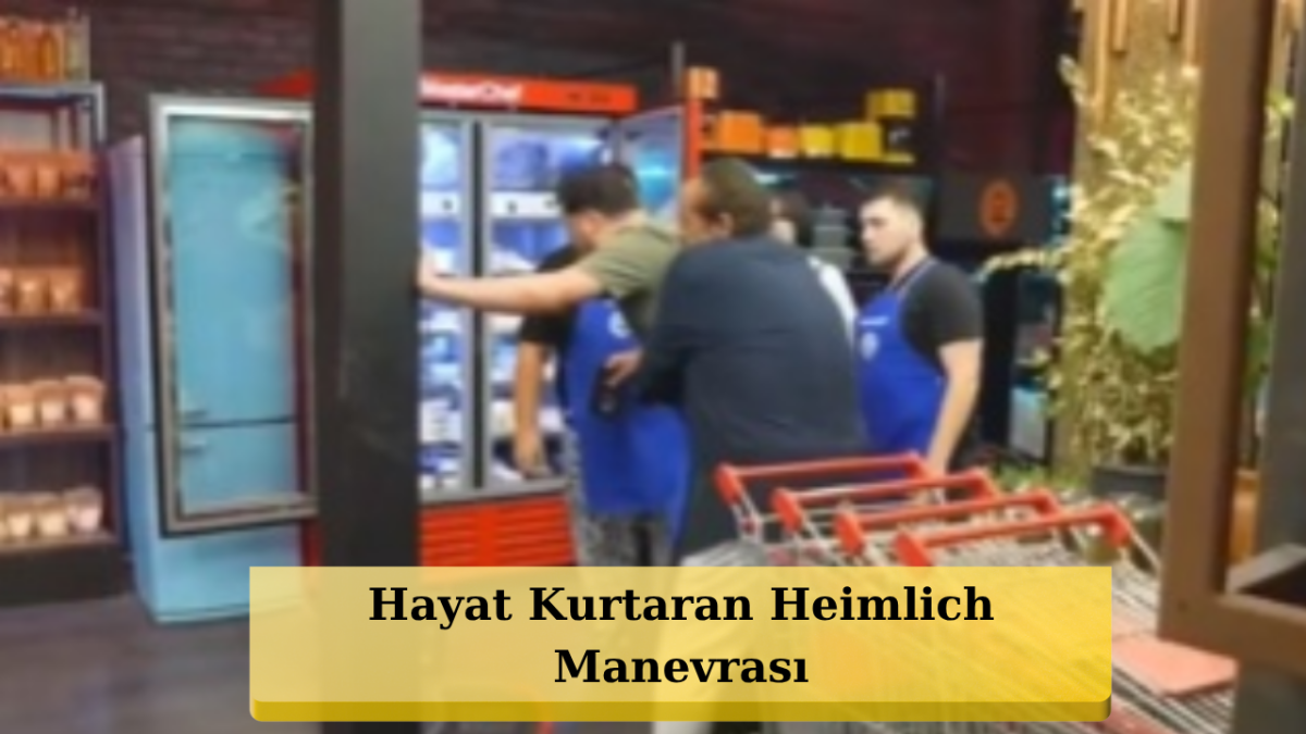 MasterChef'te Korku Dolu Anlar: Emre’nin Hayatını Mehmet Şef Kurtardı!